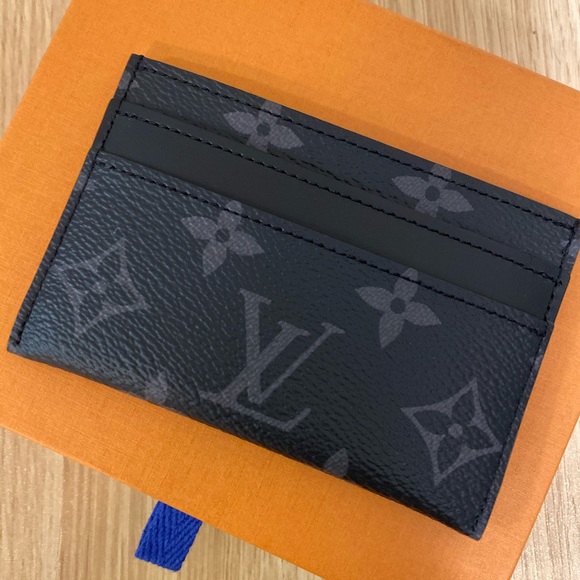 Authentic LV Portes Cartes Double in Eclipse - Picture 3 of 6